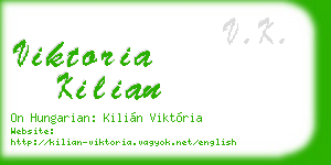 viktoria kilian business card